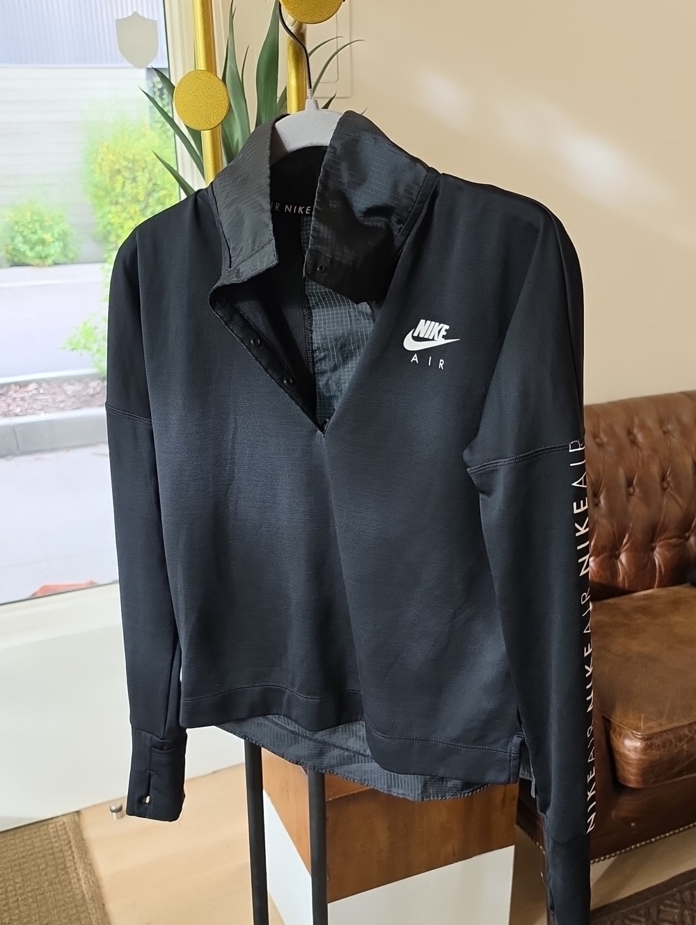 Nike Black Lightweight Windbreaker